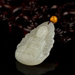 御靈珠寶 和田玉白玉阿彌陀佛本命佛——生肖狗與豬的福運(yùn)之選
